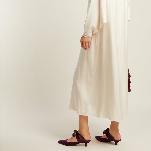 The Row Leather Coco Mules in Black - Picture 8 of 8